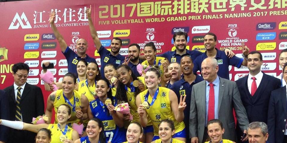 Vôlei feminino brasileiro conquista o Grand Prix pela 12ª vez