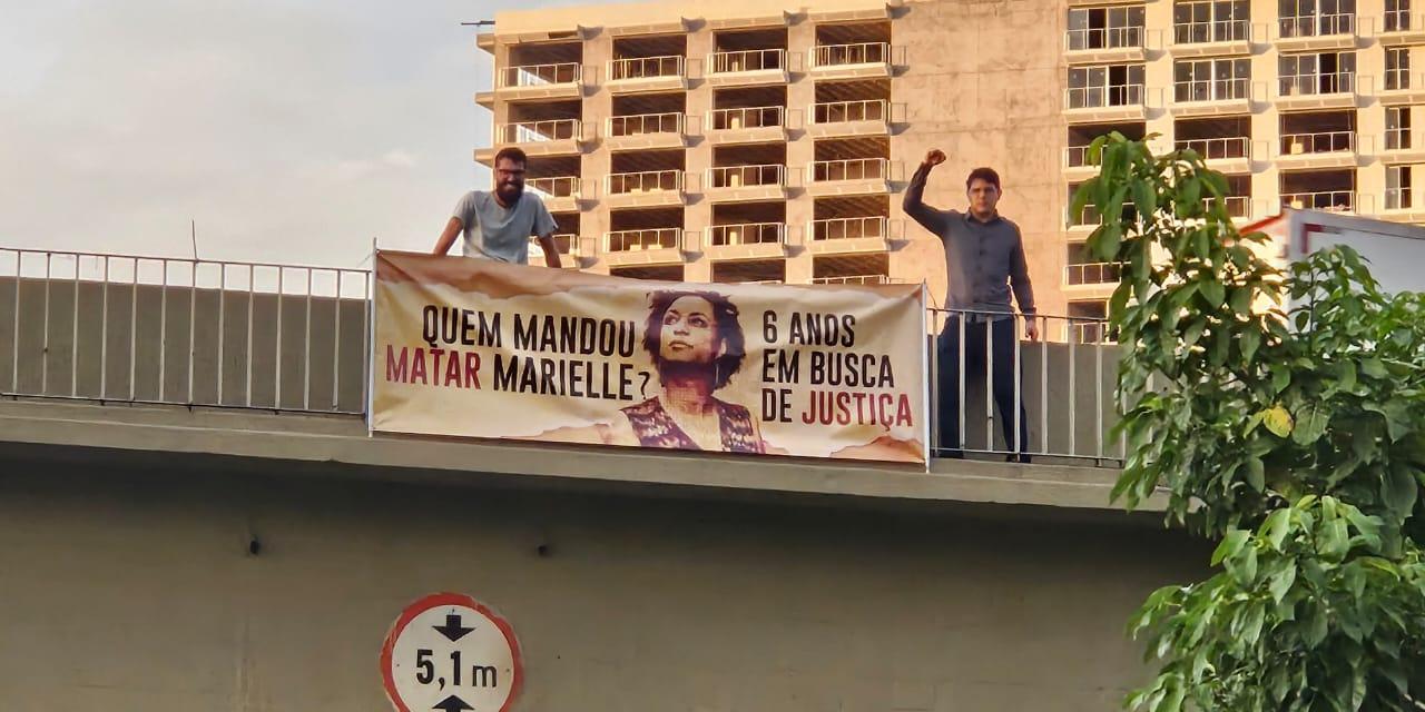 Ato Em Viaduto De Rio Preto Lembra 6 Anos Da Morte De Marielle Franco