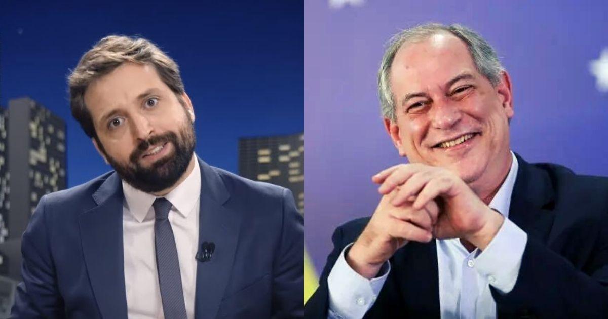 Ciro e Greg rio Duvivier acertam debate presidenci vel pediu