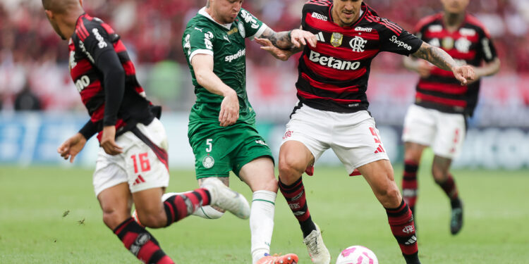 CBF disponibiliza áudios do VAR de Flamengo x Palmeiras após polêmicas