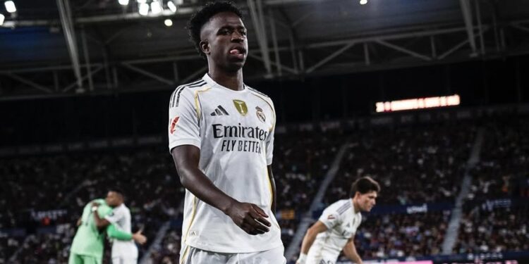 Vini Jr no Real Madrid