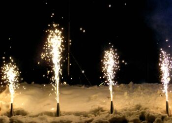 fogos de artifício