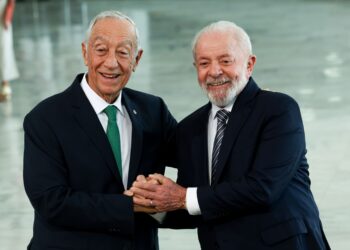 Marcelo Rebelo de Sousa e Lula