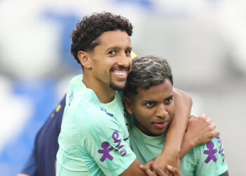 Rodrygo e Marquinhos