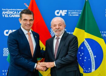 Rodrigo Paz e Lula