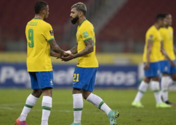 Gabigol e Gabriel Jesus