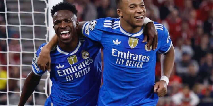 Mbappé e Vinicius Junior