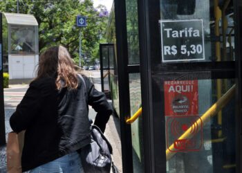 tarifa de ônibus