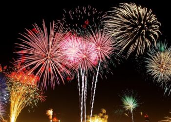 fogos de artifício