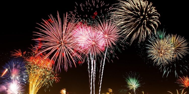 fogos de artifício