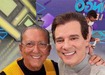 Galvão Bueno e Celso Portiolli