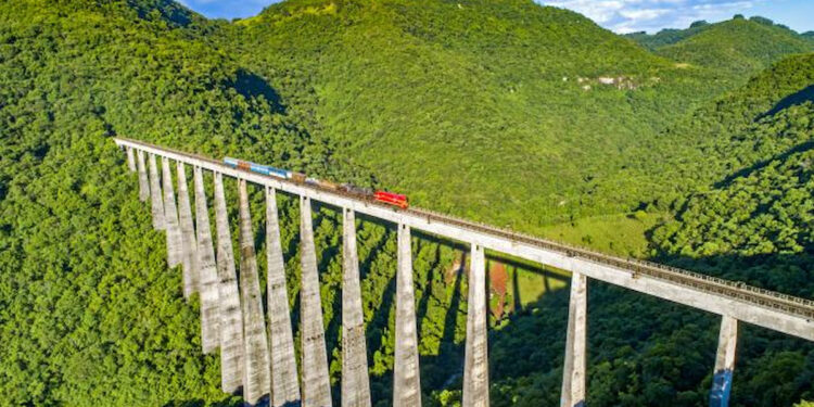 Segundo maior viaduto das Américas