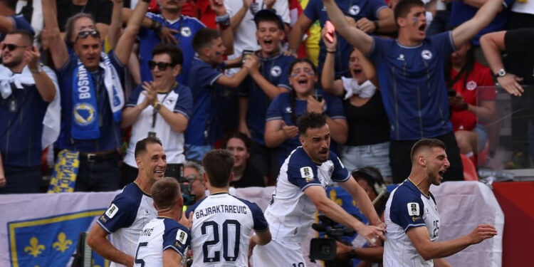 Créditos: Instagram/Seleção da Bósnia