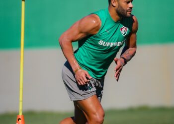 Fluminense treina nesta manhã no CT Carlos Castilho. Créditos: Marcelo Gonçalves / Fluminense FC